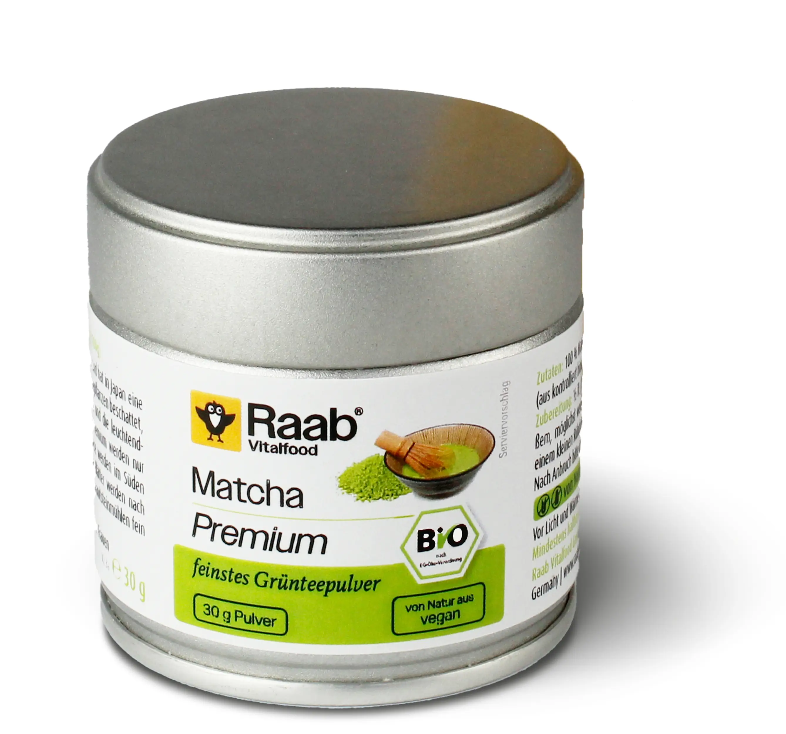 Bio Matcha Premium Grüntee Pulver