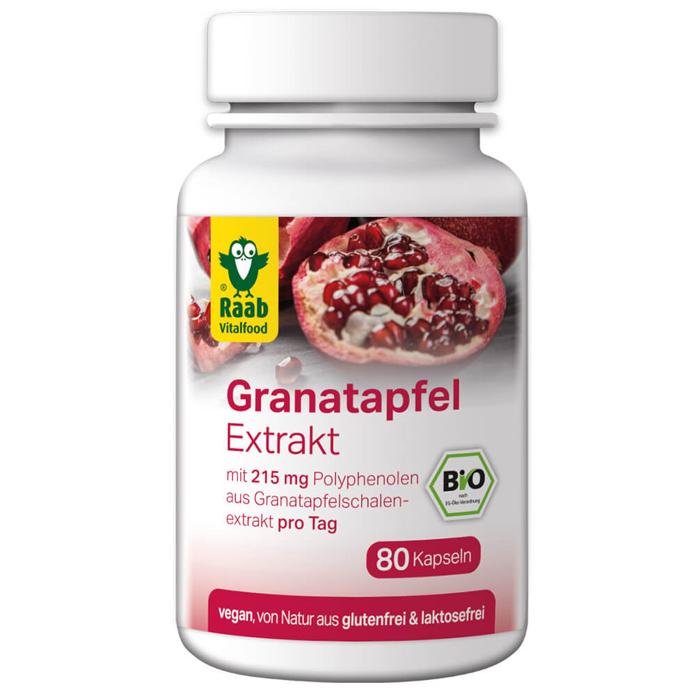 Bio Granatapfel Extrakt Kapseln